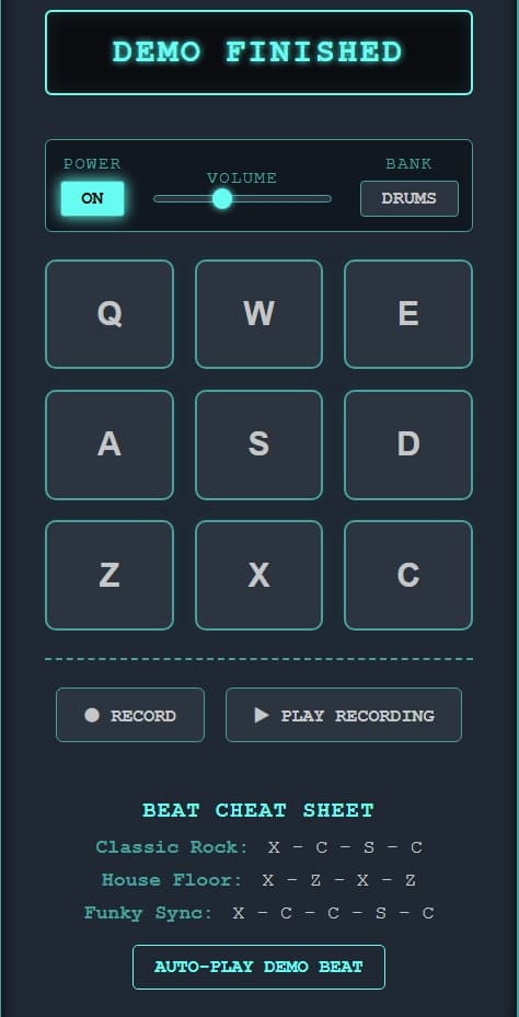 BeatReactor Synth screenshot